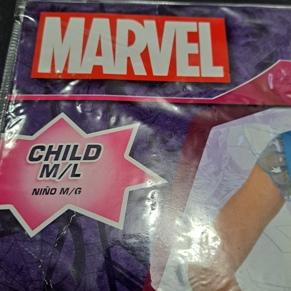 NWOT Halloween Costume Marvel American Dream Girl's M/L - Picture 3 of 4
